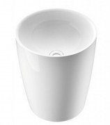 Раковина для ванної Marmorin Lara Ø40 см литий камінь білий 665 040 0xx xx x