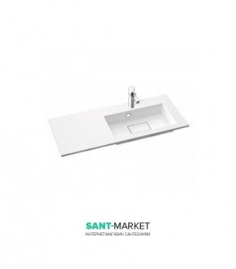 Раковина для ванної на тумбу Marmorin колекція Lira біла 640 090 9xx xx x
