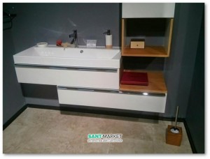 Комплект меблів для ванної Буль-Буль Tristan білий Tristan 100 (Mersey)