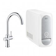Набор смеситель для кухни с фильтром Grohe Blue Home с газированной водой 31455000