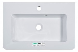 Раковина для ванной на тумбу Буль-Буль коллекция Annabelle белая 4006101