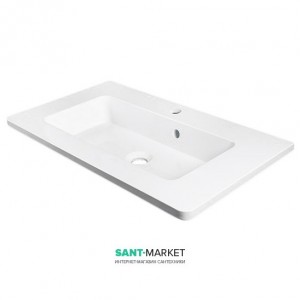 Раковина для ванной на тумбу Буль-Буль коллекция Annabelle белая 4007101