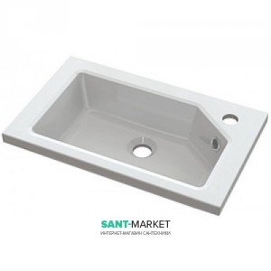 Раковина для ванної вбудована Буль-Буль колекція Jessica біла 3105101