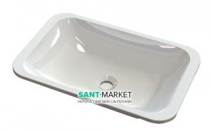 Раковина для ванной встраиваемая Буль-Буль коллекция Aileen белая 3805101