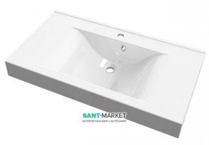 Раковина для ванной встраиваемая Буль-Буль коллекция Nadja белая 0209101