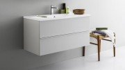 Тумба з раковиною Arbi Ho.Me підвісна 60x45х49 білий глянець L630 + A146