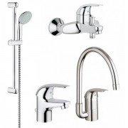 Набор смесителей Grohe Euroeco UA123242K0