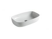 Раковина для ванной накладная Galassia коллекция Dream белая 7300