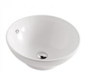 Раковина для ванної Galassia Rea накладна без отвору під змішувач з переливом білий 6021