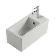 Раковина для ванной подвесная Galassia коллекция Plus Design белая 6030