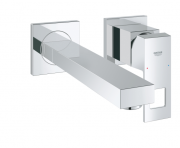 Змішувач для раковини одноважеля настінний Grohe колекція Eurocube хром 23447000