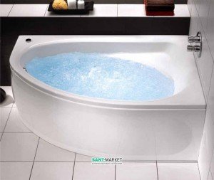 Ванна гидромассажная акриловая угловая Kolo Spring 160х100 правая