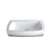 Раковина для ванной накладная AeT коллекция Square белая L284T0RPV1100