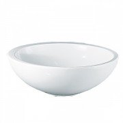 Раковина для ванної накладна AeT колекція Motivi Fine Tondo Mini біла L434T0R0V0