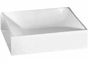 Раковина для ванної накладна AeT колекція Orizzonti Thin Rettangolare біла L239T0R0V0