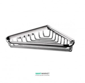 Мильниця-сітка підвісна кутова Emco System 2 17.6х17.6х3.7 хром 3545 001 02