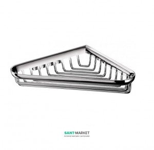 Мильниця-сітка підвісна кутова Emco System 2 17.6х17.6х3.7 хром 3545 001 02