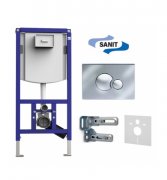 Система інсталяції для підвісного унітазу Sanit Ineo 4в1 112х52.5х13 90.721.00.S002