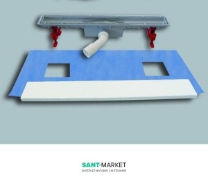 Дренажный канал для душа Sanit 75 из пластика 03.563.00.0000