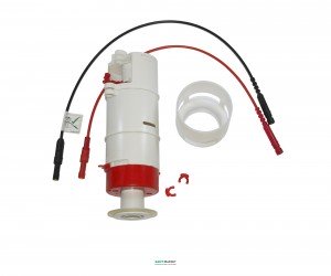 Арматура сливная для инсталляции Sanit с тросиками 01.220.00.0000