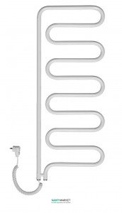 Электрический полотенцесушитель Instal Projekt SPINA Electro 550х1045х55 поворотный  белый SPIE-60/100RW