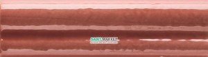 Плитка настінна Mainzu Calabria Бордюр Moldura Rosso 4 * 15