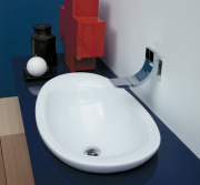 Раковина для ванной накладная Flaminia коллекция IO белая IO4260