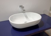 Раковина для ванної накладна Flaminia колекція Pass білий PS62C