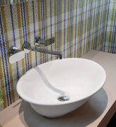 Раковина для ванной накладная Flaminia коллекция Boll белая BL56L