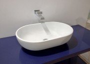 Раковина для ванной накладная Flaminia коллекция Pass белый PS62C