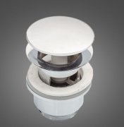 Клапан стоку Flaminia Stop & Go з керамічної накладкою білий