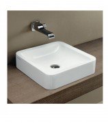 Раковина для ванної накладна Flaminia колекція Nile біла NL40A