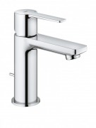 Смеситель для раковины однорычажный с донным клапаном Grohe коллекция Lineare хром 32109001