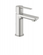 Смеситель для раковины однорычажный с донным клапаном Grohe коллекция Lineare суперсталь 32114DC1