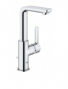 Змішувач для раковини одноважеля з донним клапаном Grohe колекція Lineare хром 23296001