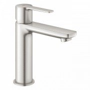 Змішувач для раковини одноважеля з донним клапаном Grohe колекція Lineare суперсталь 23106DC1