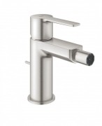 Смеситель для биде однорычажный Grohe Lineare с донным клапаном суперсталь 33848DC1