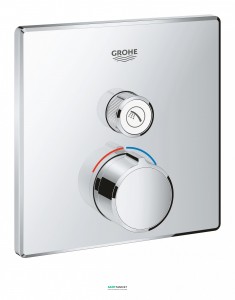 Зовнішня панель змішувача Grohe SmartControl на 1 вихід хром 29147000