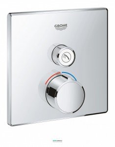 Зовнішня панель змішувача Grohe SmartControl на 1 вихід хром 29147000