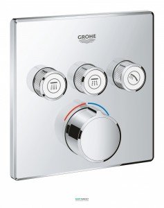 Внешняя панель смесителя Grohe SmartControl на 3 выхода хром 29149000