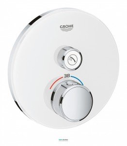 Внешняя панель термостата Grohe Grohtherm SmartControl на 1 выход белая 29150LS0