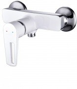 Смеситель для душа настенный однорычажный Imprese Breclav белый 15245W