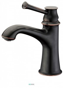 Смеситель для раковины однорычажный Imprese коллекция Zrala черный ZMK02170801