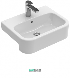 Раковина для ванної вбудована Villeroy & Boch колекція Architectura білий 41905501