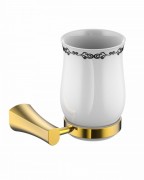Стакан підвісний для зубних щіток Imprese Cuthna золото 120280 zlato