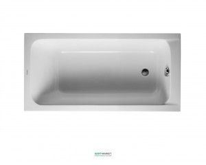 Ванна акрилова прямокутна Duravit D-Code 160х70х40 біла 700096000000000