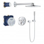 Душова система Grohe Grohtherm SmartControl з душовим гарнітуром хром 34705000