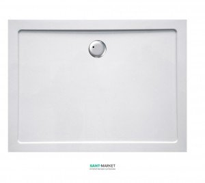 Душевой поддон прямоугольный Eger 90х120х3.5 белый 599-1290S