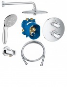 Набор для комплектации душа скрытого монтажа Grohe Grohtherm 1000 хром 3461400A