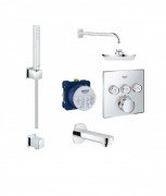 Душевая система Grohe Grohtherm SmartControl Cube хром 23409SC2